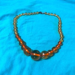 Vintage necklace / choker. 14.5 inches.